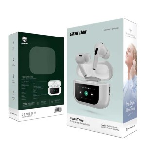 هدفون بی سیم گرین لاین مدل TouchTone Lite ANC GNTCHTLITWH